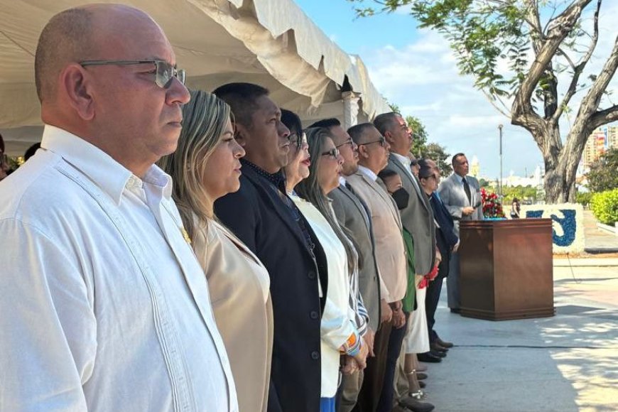 Zulia conmemoró el Día Nacional del Juez y la Jueza en la Plaza Bolívar de Maracaibo