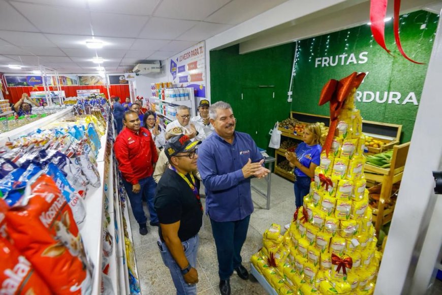 Reabre módulo Mercal de San Jacinto y garantiza precios justos al pueblo