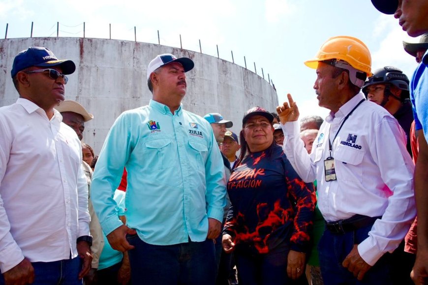 Entrega de planta potabilizadora destaca en gira del gobernador a Jesús M. Semprum
