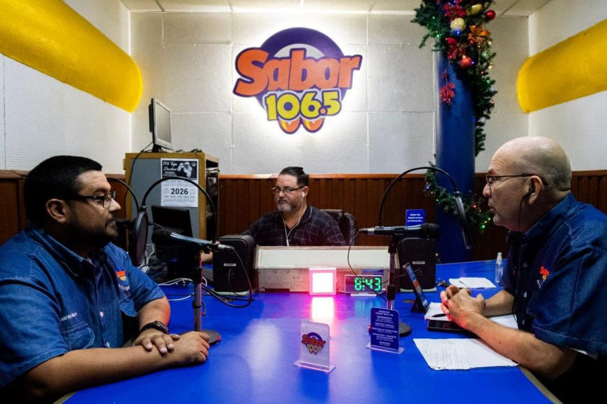 «El Dúo de la Alegría» recibe el Año Nuevo por Sabor 106.5 FM
