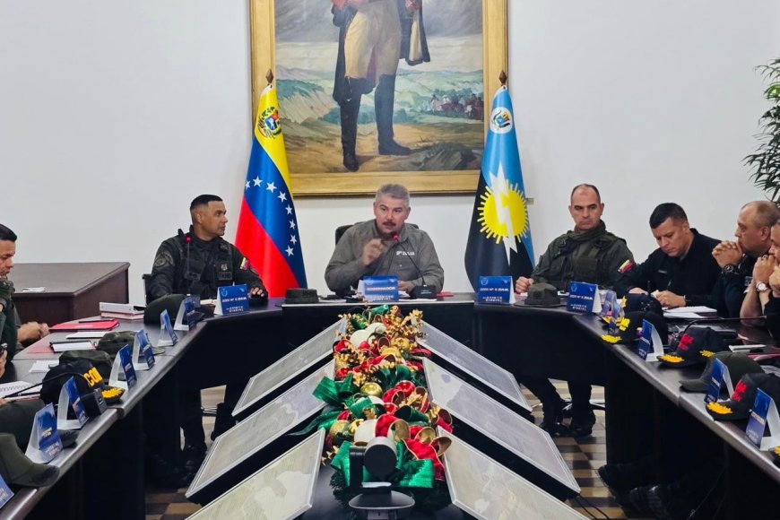 Luis Caldera preside primera reunión de 2026 del Comando Unificado para garantizar la paz y estabilidad