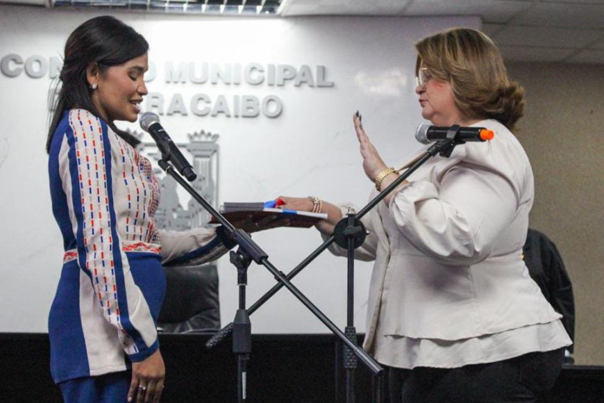 Desiree Fernández, nueva presidenta del Concejo Municipal de Maracaibo