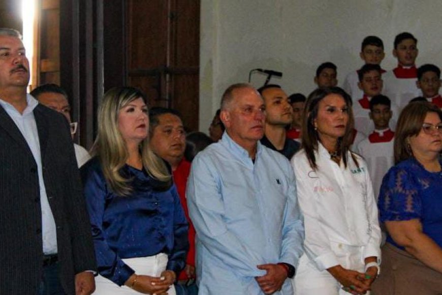 Alcalde Di Martino: “Al patrono le pedimos fortaleza para consolidar una patria de paz”