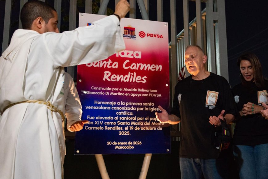 Ana Clara Di Martino: Plaza Santa Carmen Rendiles, elemento de espiritualidad, de descanso y de paz.