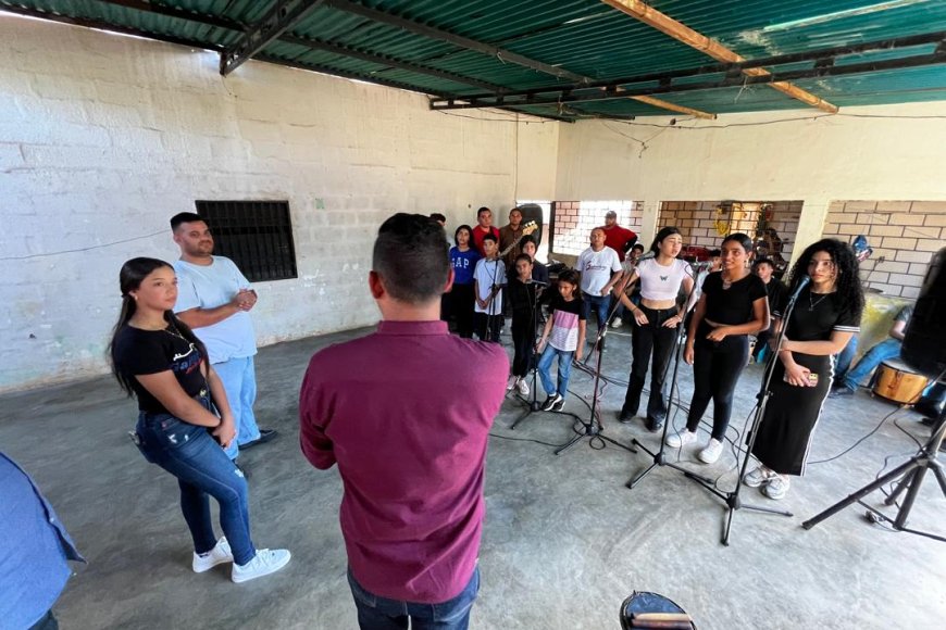Fundagraez acompaña en Santa Rita la formación de la nueva generación de gaiteros