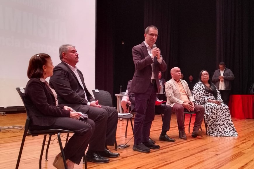 Jorge Arreaza: La Ley de Amnistía es una vía para garantizar la paz