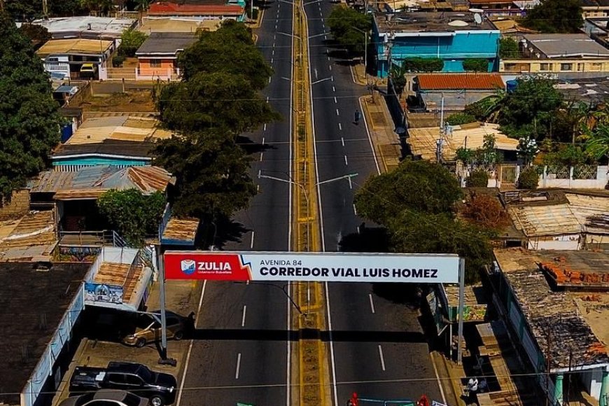Luis Caldera lidera Plan Estadal de Asfaltado en inauguración del corredor Luis Hómez y Villa Baralt