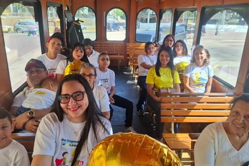 El Tranvía hizo felices a los niños sobrevivientes de cáncer