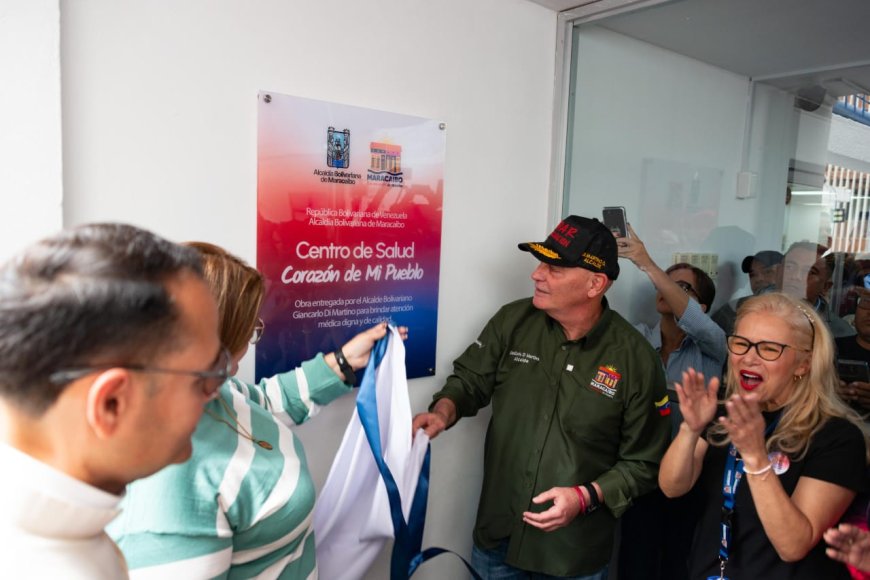 Inaugurado por Di Martino! Centro de Salud “Corazón de mi Pueblo” atenderá a 9 mil trabajadores de la Alcaldía