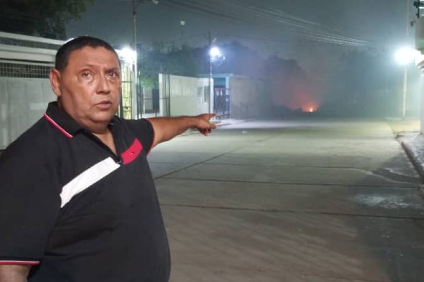 Más de 400 familias afectadas por quema de basura en Francisco Eugenio Bustamante