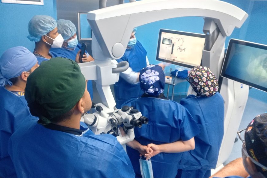 El SAHUM es referente tecnológico con la activación de microscopio robotizado
