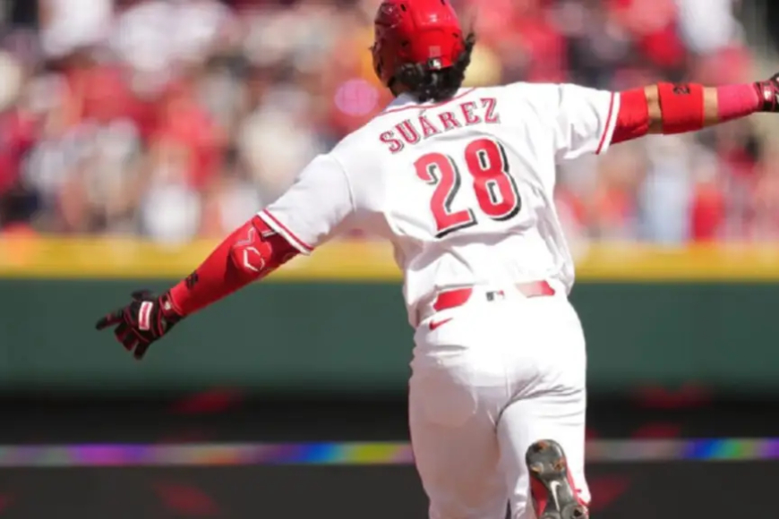 Eugenio la envió a 410 pies, pero los Rojos cayeron