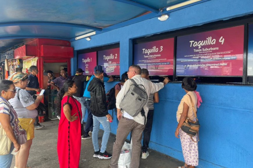 ¡Alta afluencia en Semana Santa! Más de 43.200 pasajeros se movilizaron por el Terminal de Maracaibo