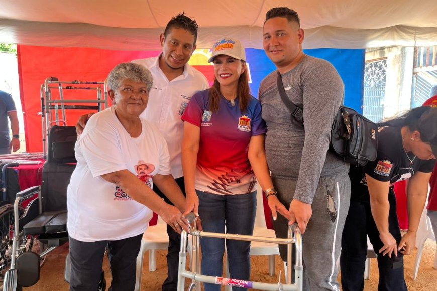 Ayudas humanas y jornada como regalos llevó la Alcaldía de Maracaibo al barrio 19 de Abril