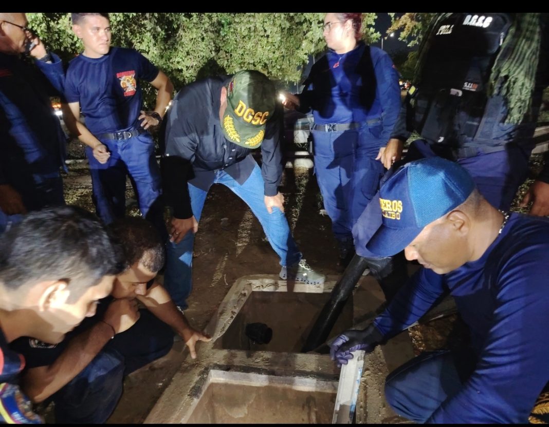 MARACAIBO: Alcaldía lideró rescate de un cuerpo encontrado en un tanque de agua