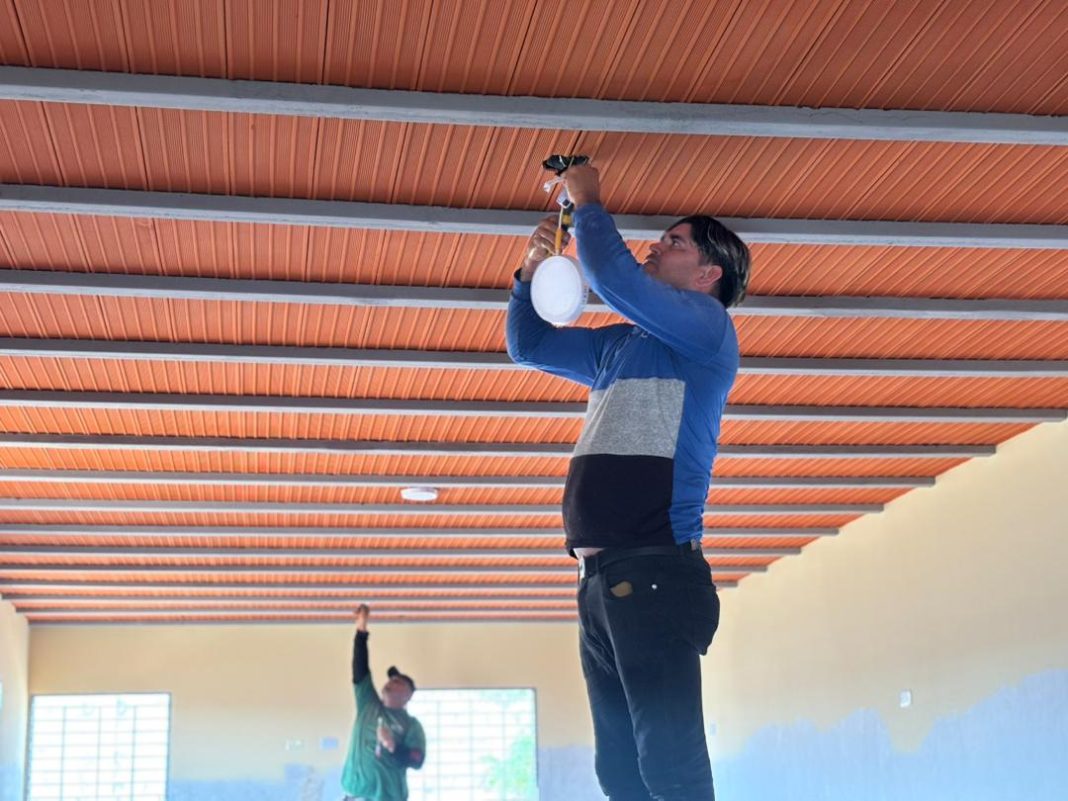 Primera Dama del Zulia inspeccionó rehabilitación de la Casa del Abuelo en La Cañada de Urdaneta