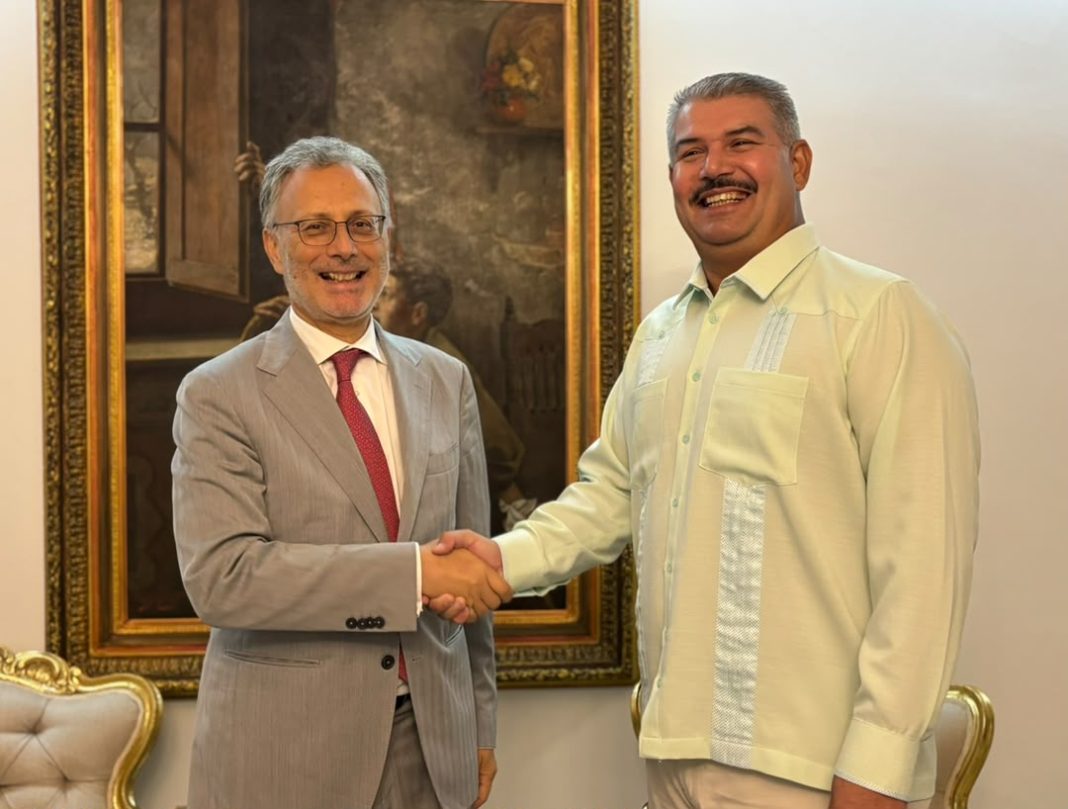 Gobernador Luis Caldera y embajador de Italia trazan nueva agenda de cooperación para el Zulia