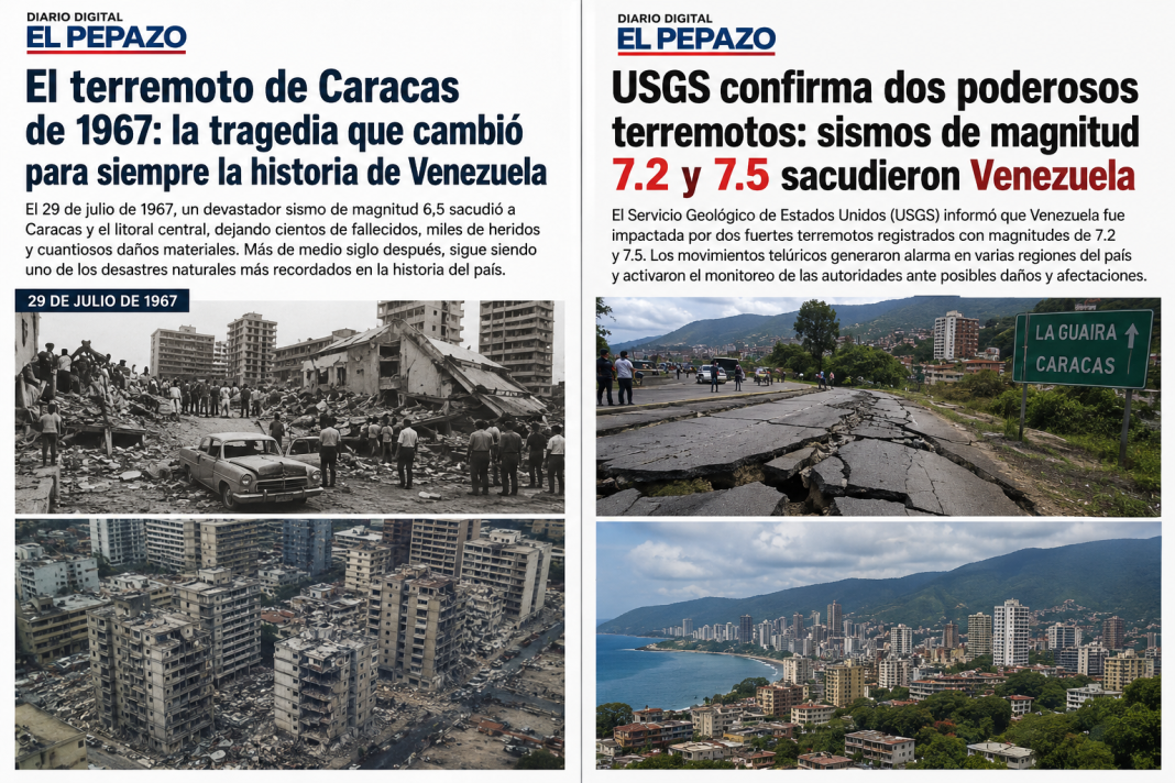 El terremoto de Caracas de 1967: la tragedia que cambió para siempre la historia de Venezuela