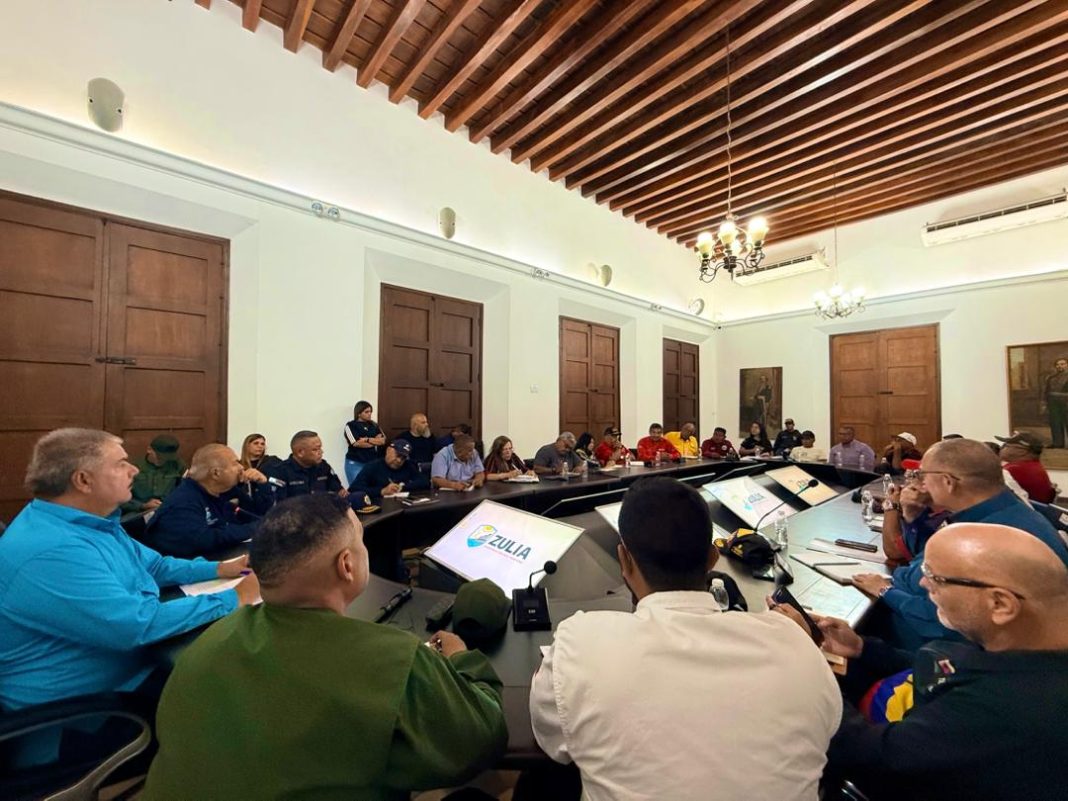 Gobernador Caldera instaló mesa técnica del Estado Mayor de Transporte