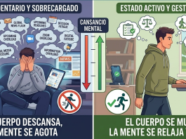 ¿Por qué el descanso pasivo y el sedentarismo no eliminan el cansancio mental moderno?