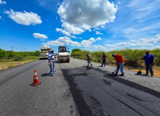 Plan Estadal de Asfaltado no se rinde: Suma 90 mil toneladas en la autopista Lara–Zulia