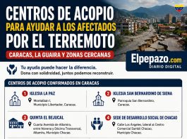 Centros de acopio para Venezuela