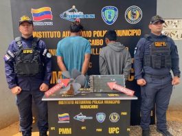 Polimaracaibo desarticula presunto grupo dedicado al hurto de comercios: dos detenidos
