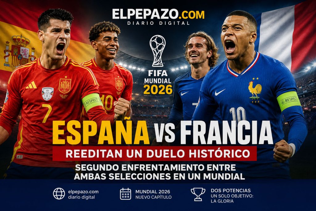 España y Francia: el clásico europeo que vuelve a paralizar al Mundial 2026
