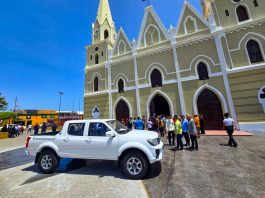 La Virgen del Carmen en Mara está «jochá»: Luis Caldera le ofrendó sonido y un “María Móvil»