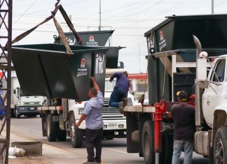 Di Martino dotó a Maracaibo de otros 20 contenedores para la basura