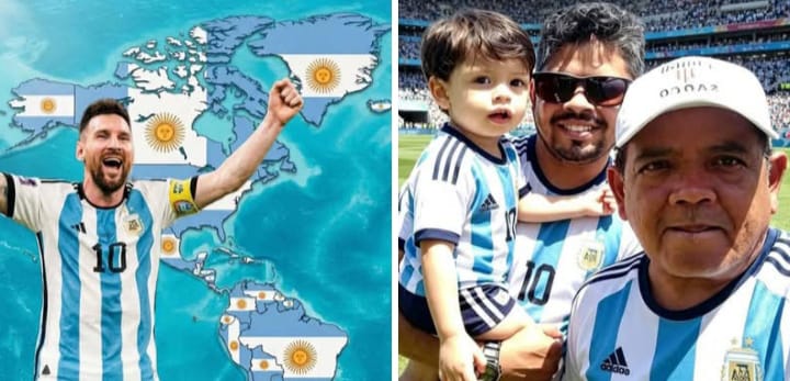 FIEBRE MUNDIAL: Por Malvinas, por Diego, por la última de Messi y por mi nieto Gabito