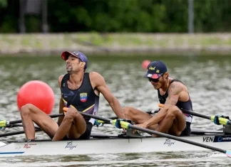 JUEGOS CAC: César Amaris y José Guipe suman bronce en remo