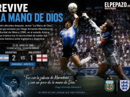 Revive el gol de Maradona