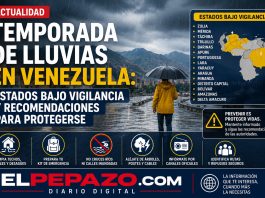 Tempora de lluvias en Venezuela