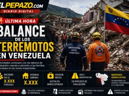Última hora terremoto en Venezuela