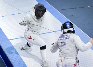 JUEGOS CAC: Anabella Acurero oro en esgrima