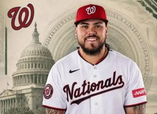 Andrés Chaparro con el jonrón más largo de un venezolano en MLB