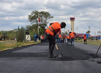 Gobernación del Zulia asfalta más de 11 kilómetros en la avenida Don Manuel Belloso de Maracaibo