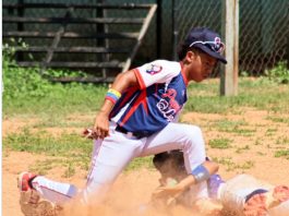 Triple empate en la cima del Interinstitucional de Béisbol U12