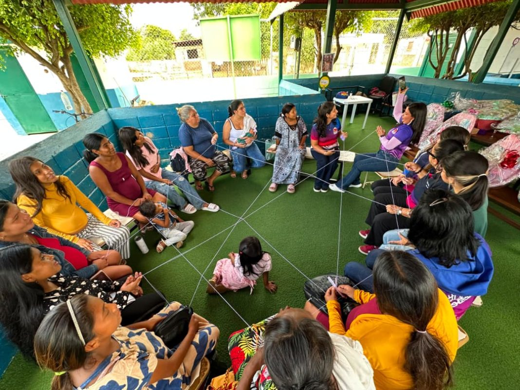 Programa “Circulo de Madres” llevó actividad a la parroquia Venancio Pulgar