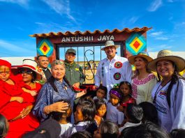 Gobernación entrega la Escuela «Ángel Enrique Arévalo»en la Alta Guajira, en el Día Internacional de los Pueblos Indígenas