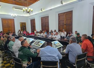 Gobernador Luis Caldera instaló Estado Mayor para atender la producción ganadera en el Zulia