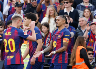 Raphinha Eric (García) y Pedri, capitanes provisionales del Barcelona