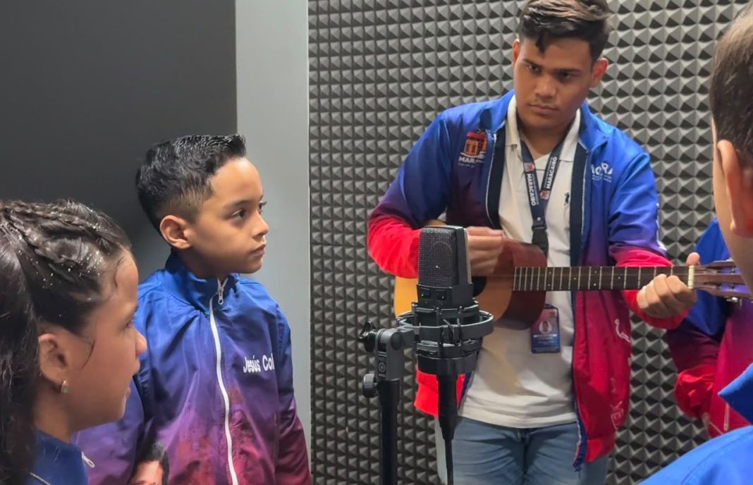 Ganadores del Festival Infantil-Juvenil de Gaitas iniciaron grabaciones profesionales
