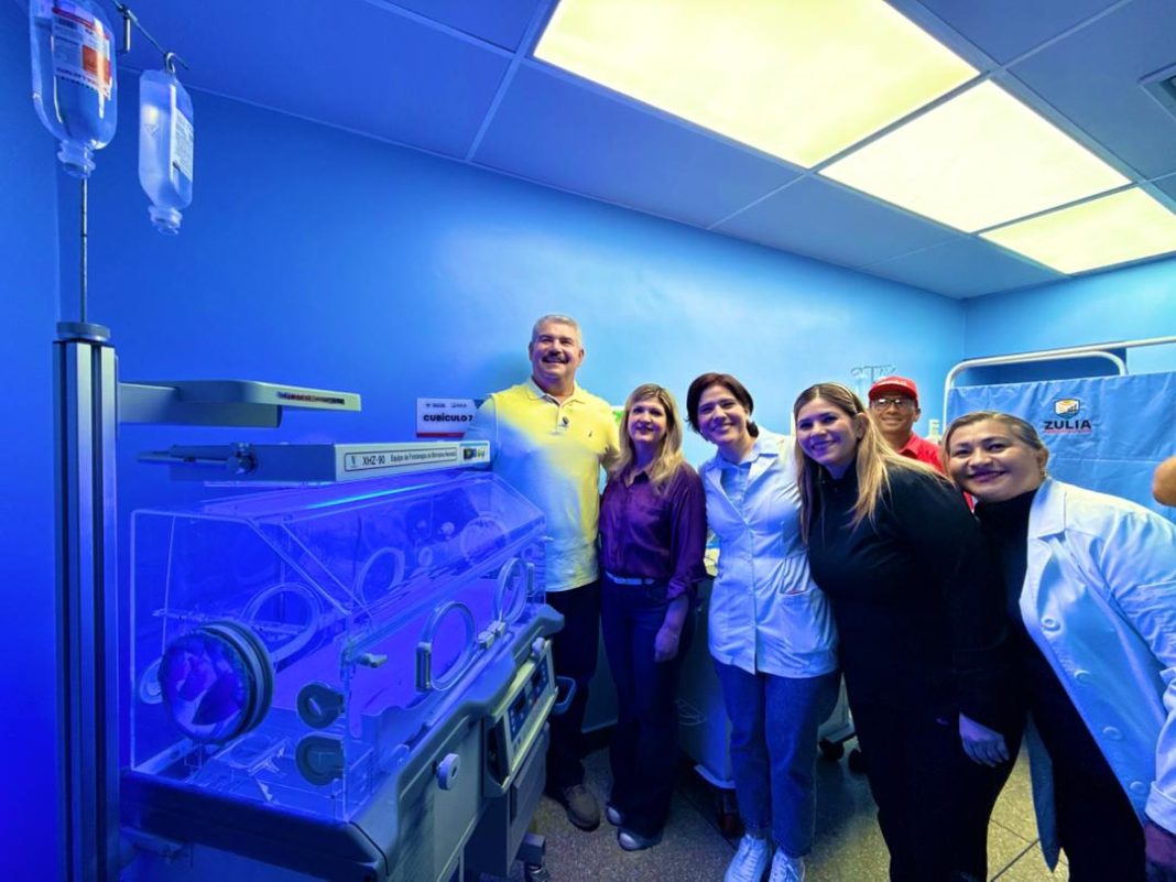 Gobernador Luis Caldera entregó áreas rehabilitadas y dotadas en el Hospital II de Niños de Maracaibo
