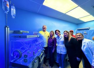 Gobernador Luis Caldera entregó áreas rehabilitadas y dotadas en el Hospital II de Niños de Maracaibo