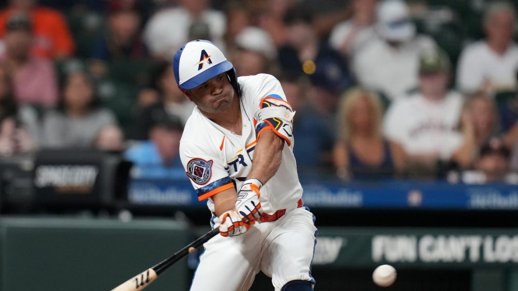 Altuve llegó a 20 multihits y quedó a dos sencillos de Bob Abreu