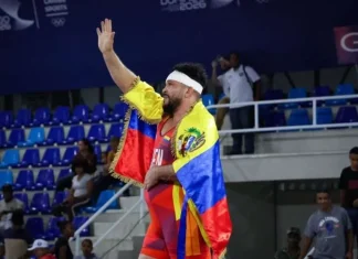 JUEGOS CAC: José Díaz, bicampeón en lucha libre
