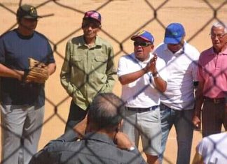 Liga Independiente de Beisbol de El Lucero-Cabimas homenajeó a sus veteranos caballos