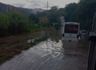 Las lluvias ahora golpearon al Táchira: Seis municipios afectados